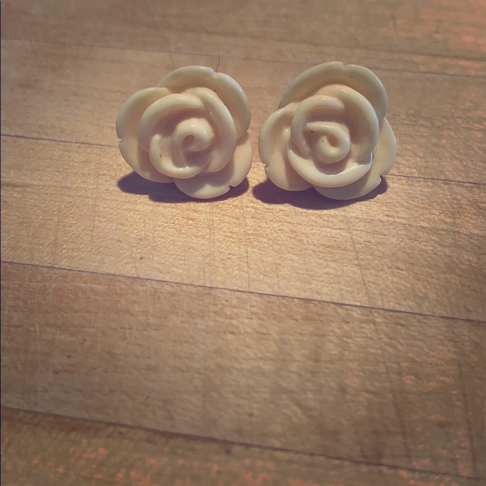 Rose Stud Earrings